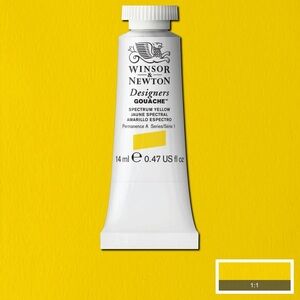 🔥5 FOR $25🔥 Winsor & Newton Spectrum Yellow Gouache Paint